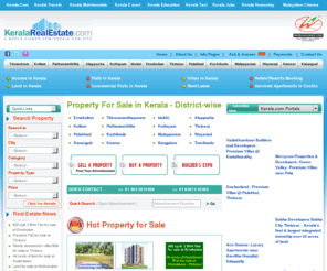 realtycalcutta.com: KeralaRealEstate, Kerala property, Kerala properties, Kerala land, Villas in Ernakulam,  Flats in Ernakulam
kerala real estateKerala has rightly earned the sobriquet ‘God’s Own Country’ for many reasons but mainly on account of its natural lush green settings and scenic landscape. The State has also attained a unique status on account of making it to the list of the top must-see global destinations.