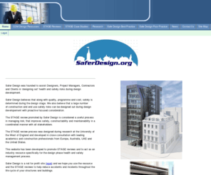 saferdesign.org: Home
SaferDesign.org is a health and safety resource for designers to create safer designs and meet the requirements of CDM regulations