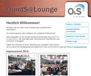 etlounge.net: OundS@Lounge | Produktvorführungen - Terminierte Gespräche - Führungen
OundS@Lounge Vereinbaren Sie Termine mit Ausstellern auf der Messe OundS direkt online.