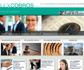 lexcobros.com: LEX COBROS   Cobro de impagos
