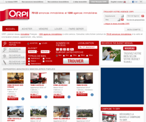 orpi-lagaude-jipimmo.com: Immobilier, agences immobilières Orpi - Petites annonces immobilières
Annonces immobilières, agence immobiliere. ORPI, 1er réseau français d'agences immobilières propose ses annonces immobilières de location, vente, achat de maison, appartement, studio, garage, ... Système alerte mail pour vos annonces.