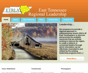 etrla.com: East Tennessee Regional Leadership | Positive Progress – Regional Awareness
