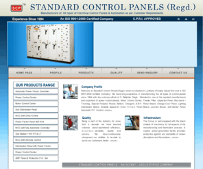 scpindia.com: Standard Control Panel Regd India, Ludhiana, Punjab, Manufacturers of Control Panels India, Exporters of Electric Control Panel Ludhiana, Power Control Panel, Motor Control Center, Power Control Center, Main LT Panel, Feeder Pillar, Capacitor Panel, Bus - Ducts Truking, Special Purpose Panel india, Battery chargers, A.M.F Panel Board, Change Over Panel, Lighting Distribution Board, Power Factor Control panels, Variable Speed AC Drive, HVAC Panel Board, Junction Boxes, Soft Starter Panel, Automatic PF Panel, Electricity, makers, AC, DC, power, electronic,control panel certification provider india
Standard Control Panel Regd India, Ludhiana, Punjab, Manufacturers of Control Panels India, Exporters of Electric Control Panel Ludhiana, Power Control Panel, Motor Control Center, Power Control Center, Main LT Panel, Feeder Pillar, Capacitor Panel, Bus - Ducts Truking, Special Purpose Panel india, Battery chargers, A.M.F Panel Board, Change Over Panel, Lighting Distribution Board, Power Factor Control panels, Variable Speed AC Drive, HVAC Panel Board, Junction Boxes, Soft Starter Panel, Automatic PF Panel, Electricity, makers, AC, DC, power, electronic,control panel certification provider india etc.