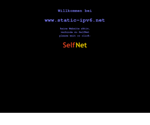 static-ipv6.net: SelfNet
SelfNet Internet Ges.m.b.H