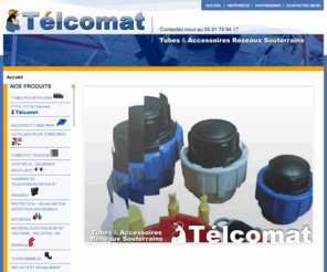 telcomat.com: Tubes polyéthylène, chambres de distribution et d'inspection, raccords pehd : telcomat.com
