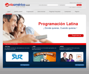 viaamerica.tv: VIAAMERICA :: Televisión Latina de Alta Calidad ::
