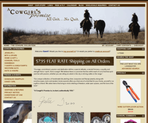 acowgirlspromise.com: A Cowgirl's Promise  :: Products for Remarkable Women Who Love the Western Lifestyle
A Cowgirl's Promise , A Cowgirl's Promise