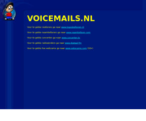 belminuten.com: Voicemails.nl
Voicemails voor je mobiele telefoon.