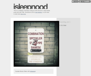 isleepnood.com: isleepnood
A series of totally random thoughts by Jason Ferguson.