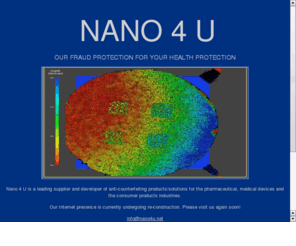 luxsecur.com: NANO4U
NANO4U Fraud Protection. NANO·4·U  is an innovative provider of solutions for product authentication and      fraud protection