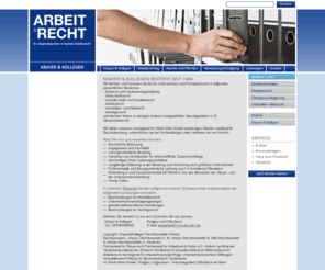 recht-und-arbeit.de: Anwalt, Rechtsanwalt, Fachanwalt, Arbeitsrecht, Offenbach, Rodgau - Krayer und Kollegen
Wir vertreten Unternehmen und Privatpersonen in Bereichen des Wirtschafts-, Arbeitsrechts, Erbrechts, Immobilien- und Mietrechts.