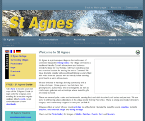 st-agnes.com: St Agnes - on the beautiful North Cornwall coast
St Agnes - On the beautiful North coast of Cornwall has plenty to offer all the family all year round