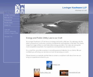 lnklaw.com: Lovinger Kaufmann - Energy Law Attorneys
