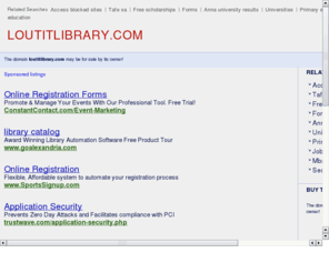 loutitlibrary.com: Loutit Library
Library resources for grand haven