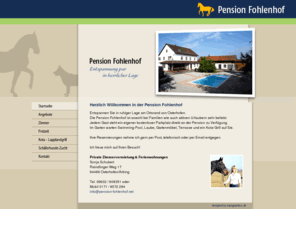 pension-fohlenhof.net: Pension Fohlenhof Osterhofen- Startseite
Erholen Sie sich in ruhiger Lage am Ortsrand von Osterhofen