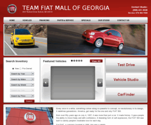 fiatusaofbuford.com: Team FIAT Mall of Georgia | New Fiat dealership in Buford, GA 30519
Buford, GA New, Team FIAT Mall of Georgia sells and services Fiat vehicles in the greater Buford