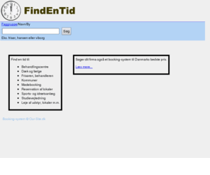 findentid.dk: Find En Tid - Booking en tid for en aftale
Find En Tid - Booking en tid for en aftale