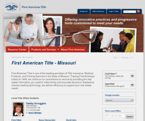 firstammo.com: First American Title - Missouri
First American Title - Missouri