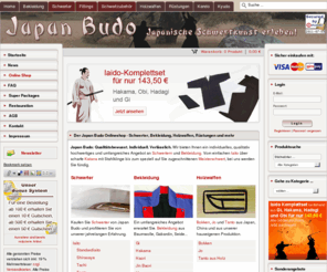 katana-shop.com: Japanische Schwerter, Iaito, Katana im Japan Budo Online Shop - Japan Budo
Online Shop für japanische Schwertkunst. Große Auswahl an Iaito und Katana. Vielfältige Bekleidung, auch Maßanfertigungen.