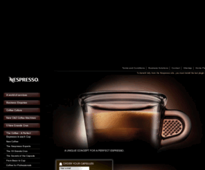 nespresso-shop.com: Nestlé Nespresso: The Art of Espresso, Exclusive Coffee Machines, the Premium Blends, the Accessories and Our Unique Club
Nespresso coffee, the art of espresso for coffee machine and espresso machine. 16 Premium Blends and a collection of accessories to enjoy your espresso.