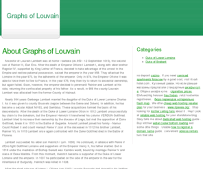 siriom.info: Graphs of Louvain
