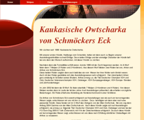 xn--schmckerseckkaukasen-69b.com: Home - Schmöckers Eck Kaukasen
Kaukasische Owtscharka