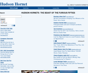 hudsonhornet.info: Hudson Hornet
Click here to know about Hudson Hornet. All about Hudson hornet.