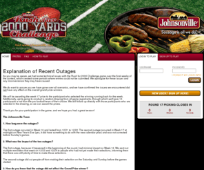 rushfor2000challenge.com: Home Page :: Johnsonville Rush for 2,000 Yards Challenge
