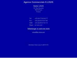 ac-louis.com: Xavier LOUIS - Agent Commercial en Quincaillerie et Fournitures pour l'Ameublement
