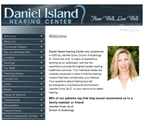 danielislandhearing.com: Welcome | Daniel Island Hearing Center
Daniel Island Hearing Center hearing aids solutions that best compliments your lifestyle. Serving Charleston, SC area. Speech Therapy also available.