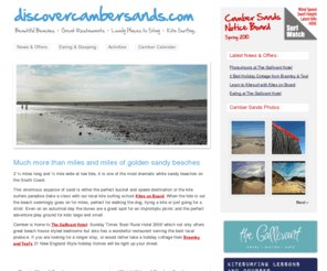 discovercambersands.com: Discover Camber Sands
Camber Sands - Discover Camber Sands is the premier travel guide for Camber, where you can find itineraries, special offers and up-to-date information on what's going on. Take memorable holidays all the way along Camber Sands.