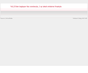 eviniyenile.org: Evini Yenile Türkiye | %0,33'den başlayan faiz oranlarıyla
Türkiye Halk Bankası