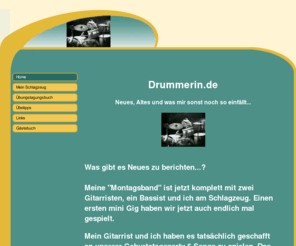 drummerin.de: Home
Drummmerin aus Hamburg.