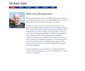 michaelhartl.com: Michael Hartl
Michael Hartl