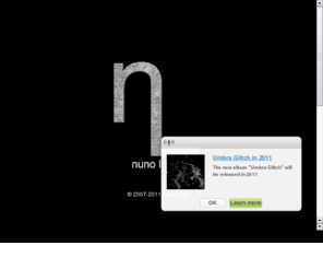 nunolupi.com: Nuno Lupi - Website
Nuno Lupi (Piano, Synthesizers, Organ, Acoustic Guitar). 3 albums released: Vix (2007), Intermezzo (2008) and inner (2009).