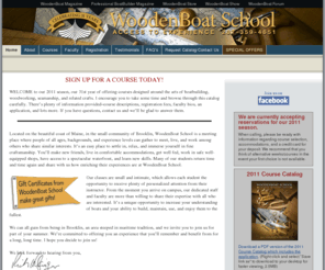 thewoodenboatschool.com: WoodenBoat School
Offering courses designed around the arts of boatbuilding, seamanship, woodworking and related crafts