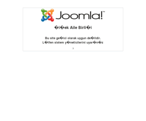 cicekailesi.org: Şu güzellikten kopulur mu hiç!
Joomla - değişken portal motoru ve içerik yönetim sistemi