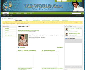 tcb-world.com: TCB-World.com, Where Elvisfans meet - TCB-World.com Home
TCB-World.com, where Elvisfans meet