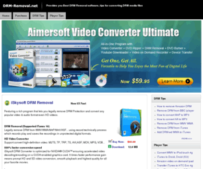 drm-removal.net: DRM removal - DRM Music Converter, DRM removal software
Daniusoft Provies you professional DRM Removal software, video Converter, music Converter to remove DRM protection from protected videos, music, convert to unprotected MP4, AVI, WMA, MP3, etc. 