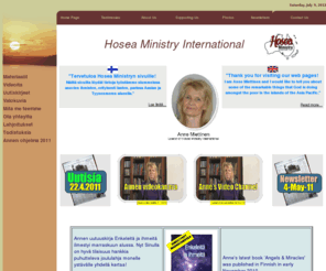 hoseaministry.org: Welcome to Hosea Ministry International led by Anne Miettinen
www.hoseaministry.org