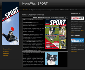 hundewelt-sport.de: www.hundewelt-sport.de
Homepage des Magazins 