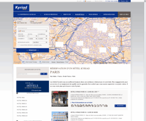 kyriad-paris.com: HOTEL Paris : réservation d’un hôtel Kyriad
Vos hôtels Kyriad Paris vous offrent le plus complet des équipements : literie de qualité, TV avec Canal + et Canal Satellite, Wifi et une sélection de produits dédiés à votre bien-être.