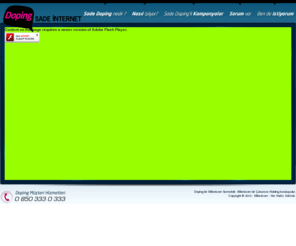 sadedoping.com: Sade Doping
Sade Doping'le telefon hattına sabit ücret ödemek yok! İnternetini Doping'le, sadece bağlantın kadar öde!