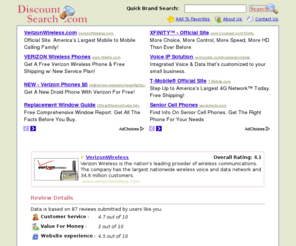 verizonwereless.com: verizonwireless.com - Consumer Reviews From Discount-Search.com
Verizon Wireless is the nation's leading provider of wireless communications. The company has the largest nationwide wireless voice and data network and 34.6 million customers.