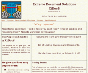 ambfl.com: Extreme Document Solutions
Your 1-Stop Shop for On-line handling of documents 