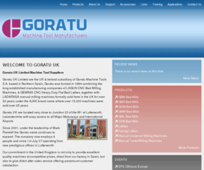 geminis.co.uk: Goratu UK » Machine tools manufacturers UK
Goratu UK are suppliers of the top European bed mills, CNC lathes and milling machines including Geminis and Lagun models