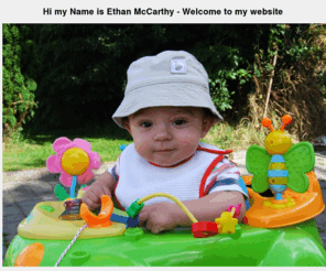 ethanmccarthy.com: Ethan McCarthy
My Name is Ethan McCarthy - Welcome to my website