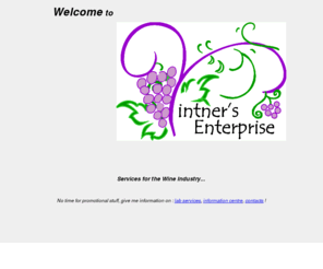 vintnersenterprise.com: Vintner's Enterprise: Services for the Wine Industry
Vintner's Enterprise: Services for the Wine Industry