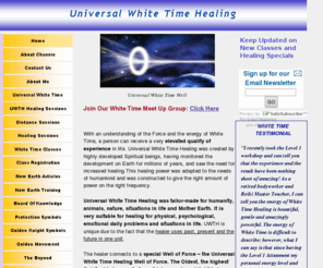 whitetimehealing.com: Universal White Time Healing
Universal White Time Healing; White Time; Space Travel; Energy Healing; powerful energy healing