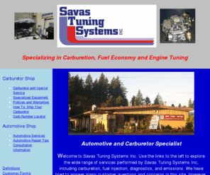 classiccarburetor.com: Savas Tuning Systems - Carburetor Rebuilding and Automotive Repair
High-Quality Carburetor Rebuilding and Automotive Repair by Savas Tuning Systems Inc.